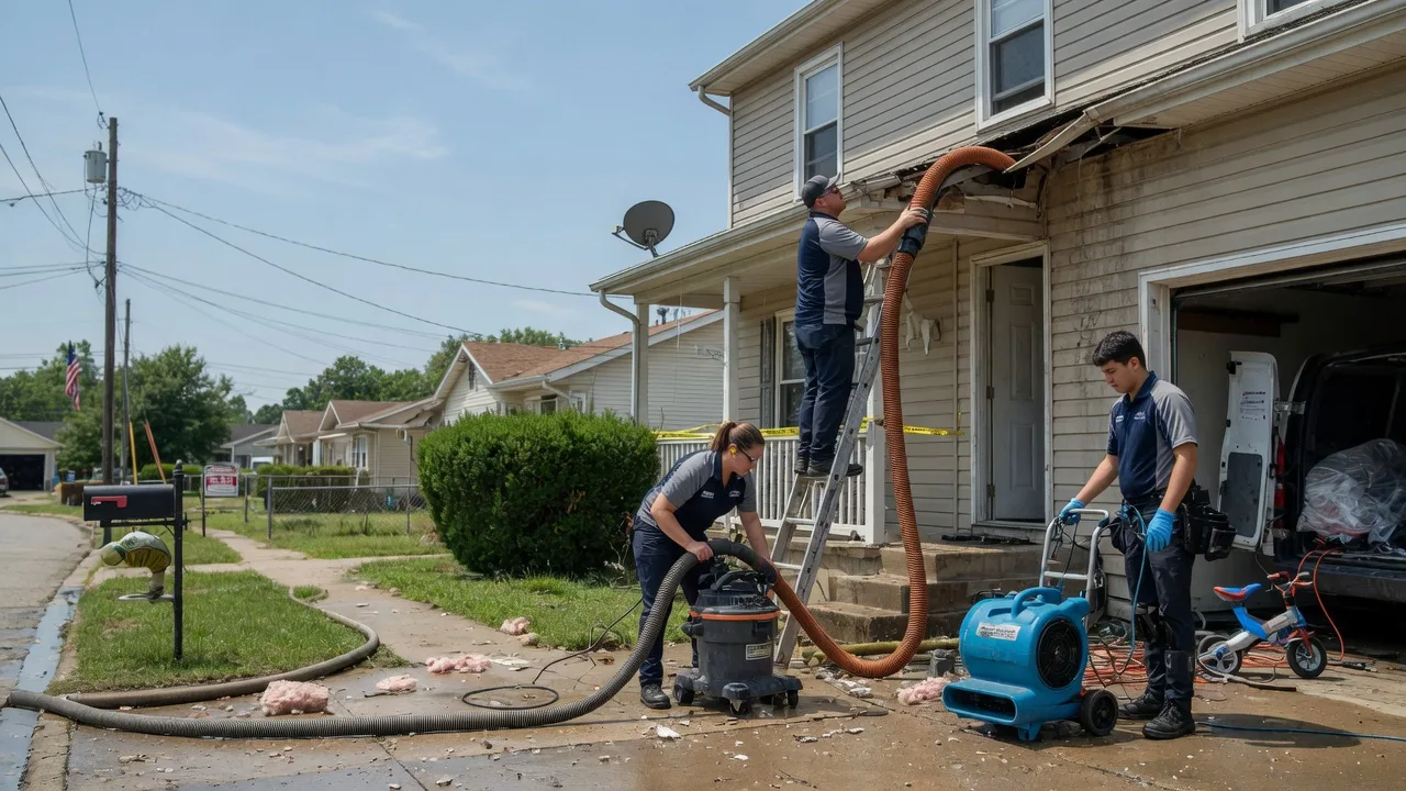 Water Damage Restoration in Dunlow, WV near me